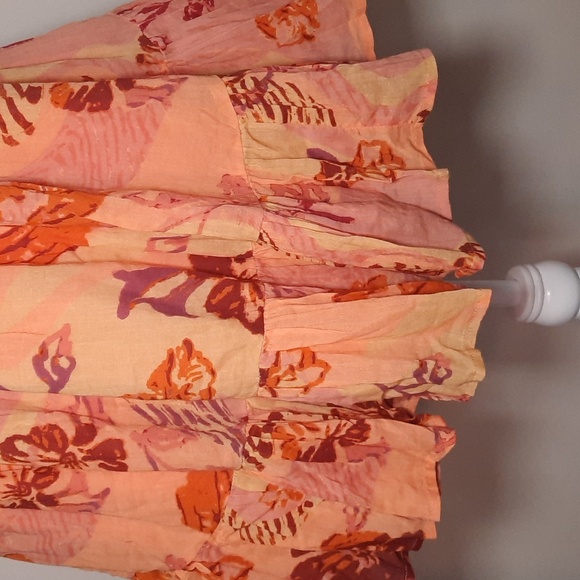 Free People Vernon Mini Dress In Sunshine Combo - Picture 8 of 15